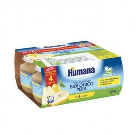 HUMANA OMOGENIZZATO PERA 4X100 GR