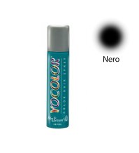 Glitter Fluo Metal Spray Nero