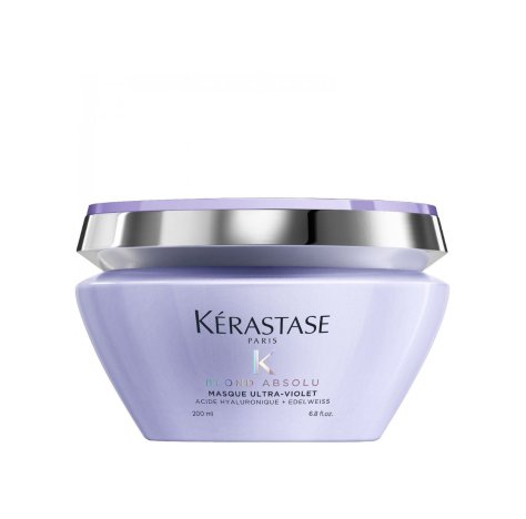 Kerastase Masque Blond Absolu Ultra violet 200ml Per Capelli Biondo Platino e Grigi 