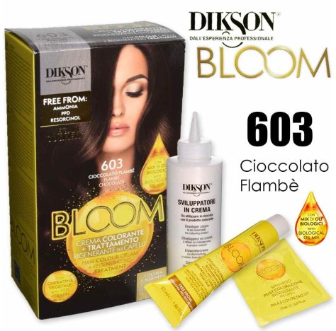 MUSTER & DIKSON Bloom 2 In 1 N 603 cioccolato flame