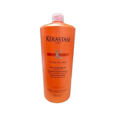 Kerastase Shampoo Discipline Oleo 1Litro Shampoo per Capelli Ribelli 