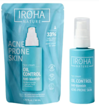 IROHA NATURE ACNE PRONE SKIN FACE CREAM OIL CONTROL 50ML