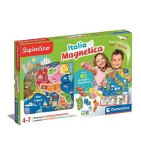Clementoni Sapientino Geo Puzzle Magnetico Educativo Italia