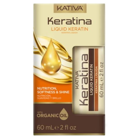 Kativa Keratina Liquid Keratin Nutrition Softness e Shine 60 ml