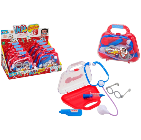 W toy valigetta dottore la confezione contiene set 8 pezzi