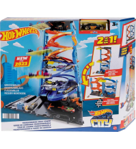 Mattel HKX43 Hot Wheels City Race Tower Playset