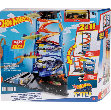 Mattel HKX43 Hot Wheels City Race Tower Playset Mattel HKX43 Hot Wheels City Race Tower Playset