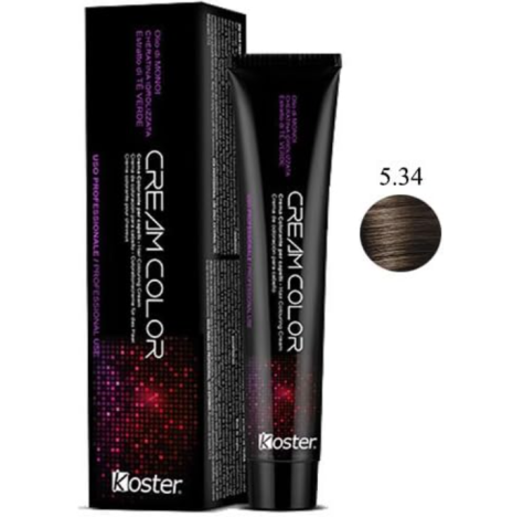 KOSTER CREAM COLOR CASTANO CHIARO TABACCO 5.34 -100ML