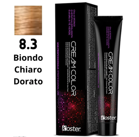 KOSTER CREAM COLOR BIONDO CHIARO DORATO 8.3 -100ml