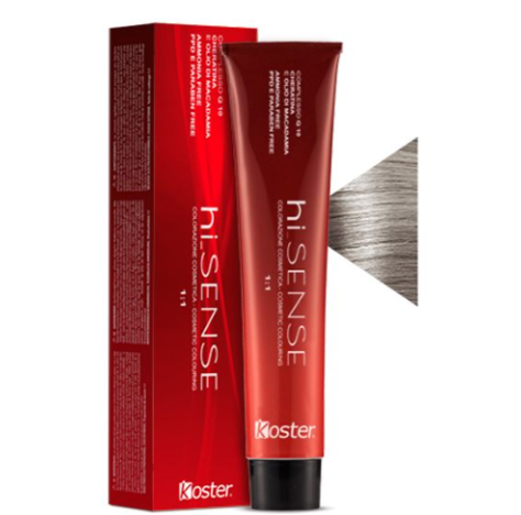 KOSTER TINTA CAPELLI HISENSE 9.1 ( biondo chiarissimo cenere) -100ml