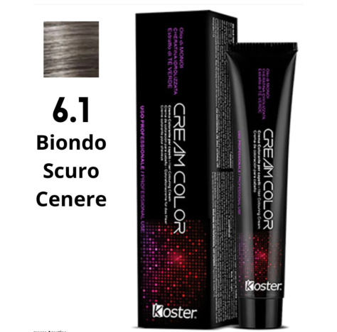 KOSTER CREAM COLOR BIONDO SCURO CENERE 6,1-100ml