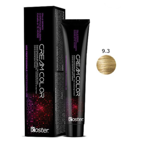 KOSTER CREAM COLOR BIONDO CHIARISSIMO DORATO 9.3 -100ML