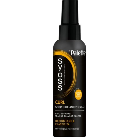 Lacca Idratante per Ricci Syoss Curl 150ml – Definizione ed Elasticità per Capelli Ricci