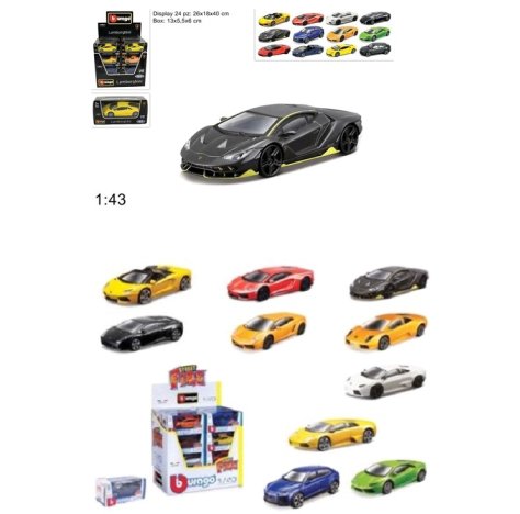 BURAGO - LAMBORGHINI COLLECTION 1:43 