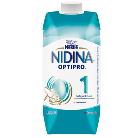 Nestlé - Nidina Optipro 1 LATTE LIQUIDO  6x500ml 