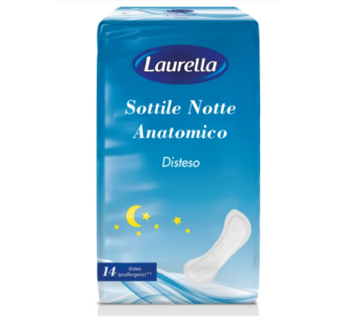 LAURELLA - ASSORBENTI NOTTE DISTESO