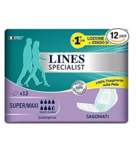 LINES SPECIALIST SAGOMATO SUPER/MAXI 12 PEZZI