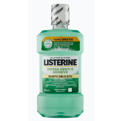 Listerine Collutorio Difesa Denti & Gengive 500 ml