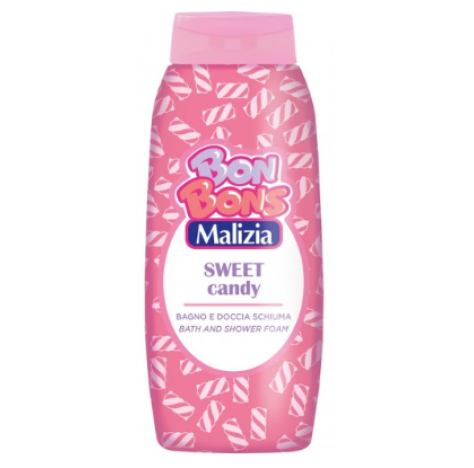 Malizia Bon Bons Bagno E Docciaschiuma Sweet Candy 500 Ml