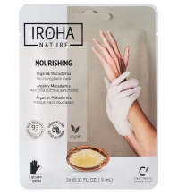 Iroha Nature ARGAN & MACADAMIA nourishing hand mask Trattamenti e creme per le mani