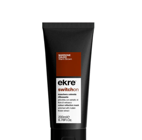 Ekre Switchon Maschera Colorata Riflessante Marrone Caldo 200 ml