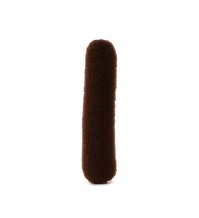 Chignon crespo con Bottone 200mm Marrone