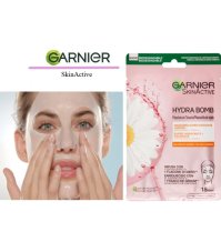 Garnier SkinActive Hydra Bomb - Maschera in Tessuto Super Idratante + Lenitiva