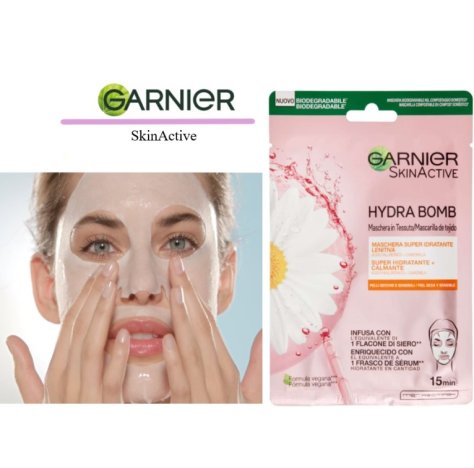 Garnier SkinActive Hydra Bomb - Maschera in Tessuto Super Idratante + Lenitiva