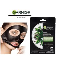 Garnier SkinActive Pure Charcoal - Maschera in Tessuto Purificante