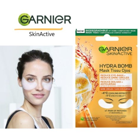 Garnier SkinActive Hydra Bomb - Patch Occhi Anti-Fatica