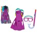 MASCHERA E PINNE JUNIOR 7-14 ANNI - COLORI ASSORTITI MASCHERA E PINNE JUNIOR 7-14 ANNI - COLORI ASSORTITI