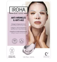 Iroha Nature Maschera Antirughe e Antietà Viso e Collo 30 ml