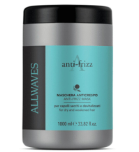 PARISIENNE  ALLWAVES Maschera Anti-crespo, anti-frizz, per capelli secchi e devitalizzati - 1000ml