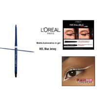 L'OREAL PARIS - MATITA OCCHI INFAILLIBLE 36H GRIP LINER , 005 Blue Jersey 
