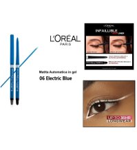 L'OREAL PARIS - MATITA OCCHI INFAILLIBLE 36H GRIP LINER , 06 Electric Blue