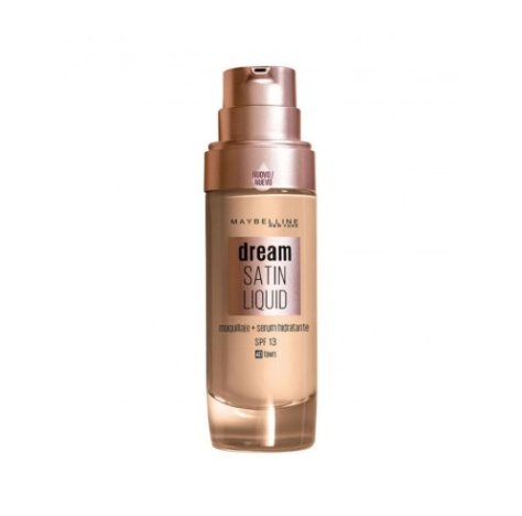 Maybelline Dream Satin Fond 40 Fondotinta Liquido con siero idratante 