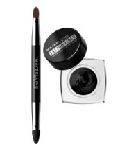 Maybelline Tattoo Liner Gel Pot 2 in 1 Brush Blackest Black Waterproof  3gr