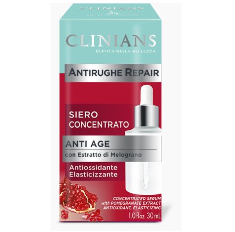 Clinians Antirughe Repair Siero Concentrato Anti Age con Estratto di Melograno (30 ml)