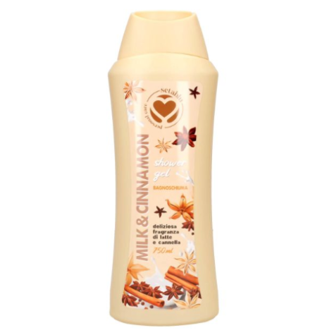 BAGNOSCHIUMA MILK AND CINNAMON SETABLU 750ML SKU 145233