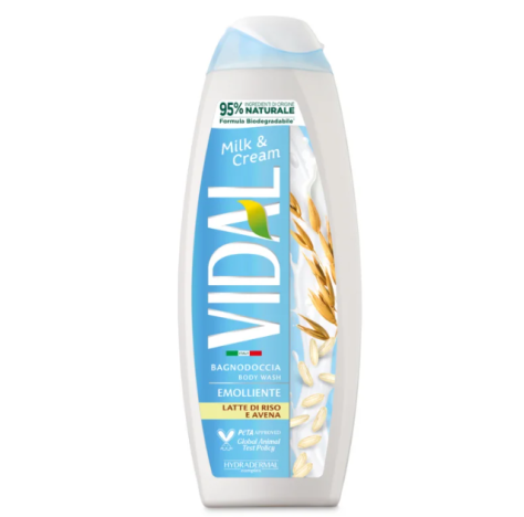  VIDAL NEW B/D MILK & CREAM 500ML