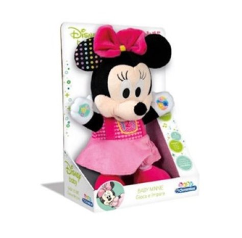 CLEMENTONI PELUCHE INTERATTIVO MINNIE GIOCA E IMPARA -17304.4