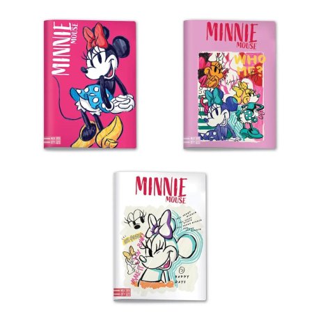 QUADERNO MAXI SEVEN MINNIE RIGATURA 10 M ( QUADRETTONI GRANDI ) 