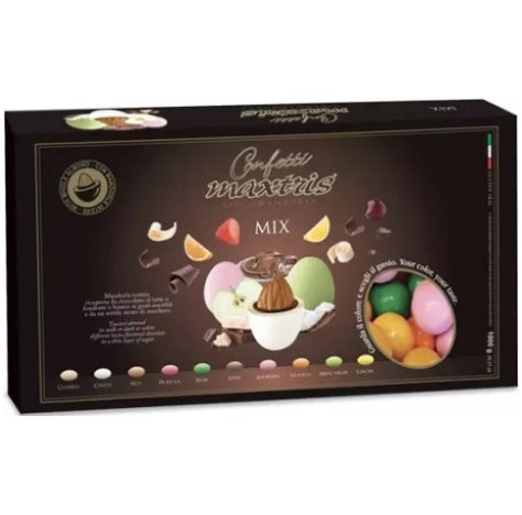 MAXTRIS  MIX CONFETTI COLORATI IN 10 GUSTI  COLORI ASSORTITI- 1 KG