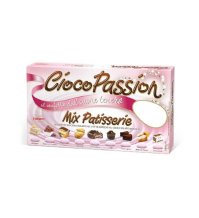 CRISPO CIOCOPASSION MIX PATISSERIE CON CIOCCOLATO LATTE E BIANCO - ROSA