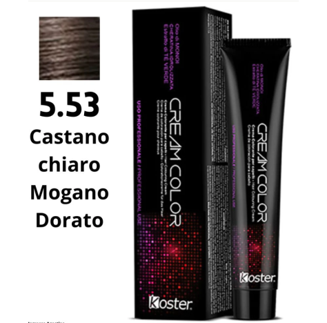 KOSTER CREAM COLOR CASTANO CHIARO MOGANO DORATO 5.53 -100ml