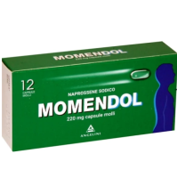 Momendol 220 mg 12 capsule molli -  Farmaco Analgesico