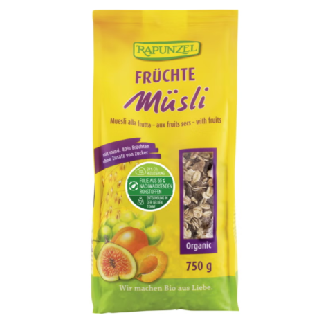 RAPUNZEL Muesli Frutta 750g