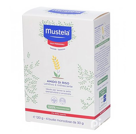 Mustela Amido di Riso – 4 Bustine Monodose da 30 g – Lenitivo per Bagnetto Delicato Mustela Amido di Riso – 4 Bustine Monodose da 30 g – Lenitivo per Bagnetto Delicato