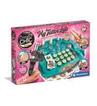 CLEMENTONI CRAZY CHIC - MY TATTOO LAB Gioco Creativo per Bambini 6+ Anni