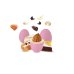 MAXTRIS CONFETTI LA NAPOLETANITÀ ROSA - 1KG MAXTRIS CONFETTI LA NAPOLETANITÀ ROSA - 1KG